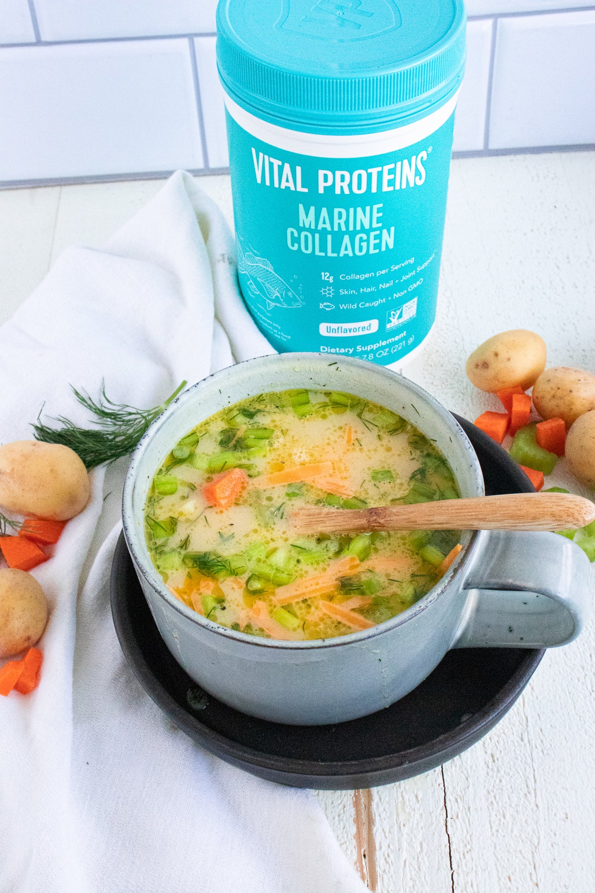 Enjoy This Creamy Loaded Veggie Soup In Just 3 Minutes Vital