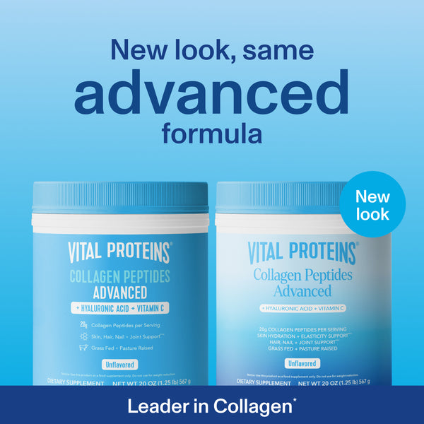 |CP20RHAVC| Collagen Peptides Advanced 20oz new look